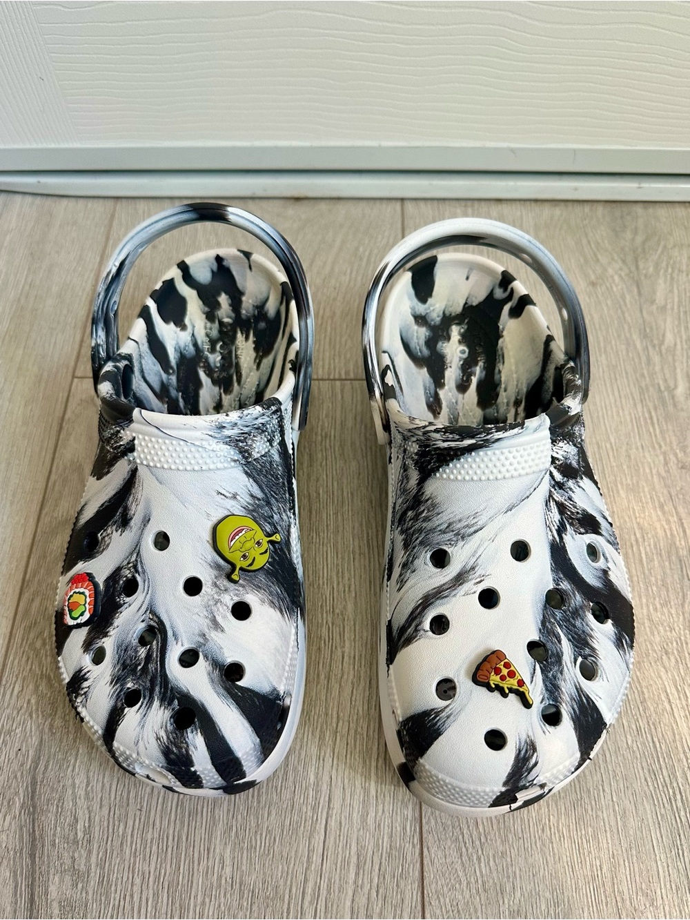 Crocs Women’s Classic Platform Marbled Clog